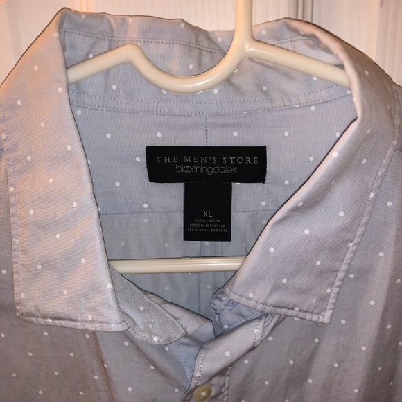 Bloomingdale’s Men’s Button-Down Pale Blue - XL - Picture 3 of 3